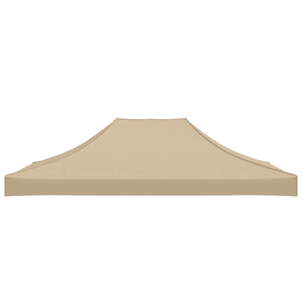 Vidaxl partytentdak 270 g m² 4,5x3 m beige
