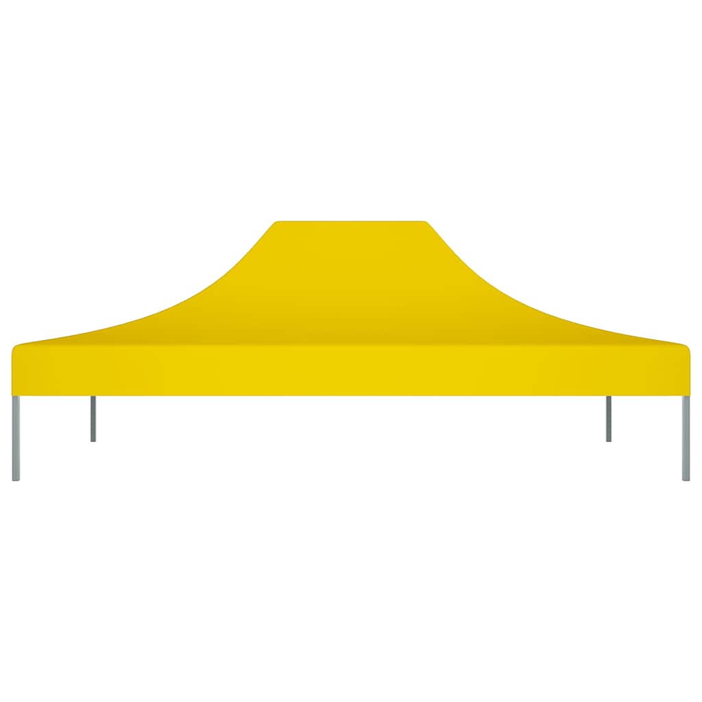 Vidaxl partytentdak 270 g m² 4,5x3 m geel
