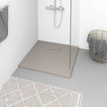 VidaXL Duschscale 90x90 cm SMC Braun