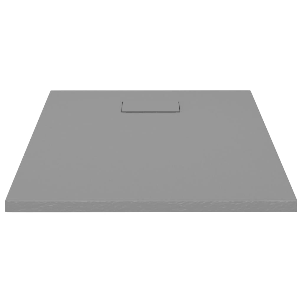 VidaXL Duschscale 90x70 cm SMC Grau