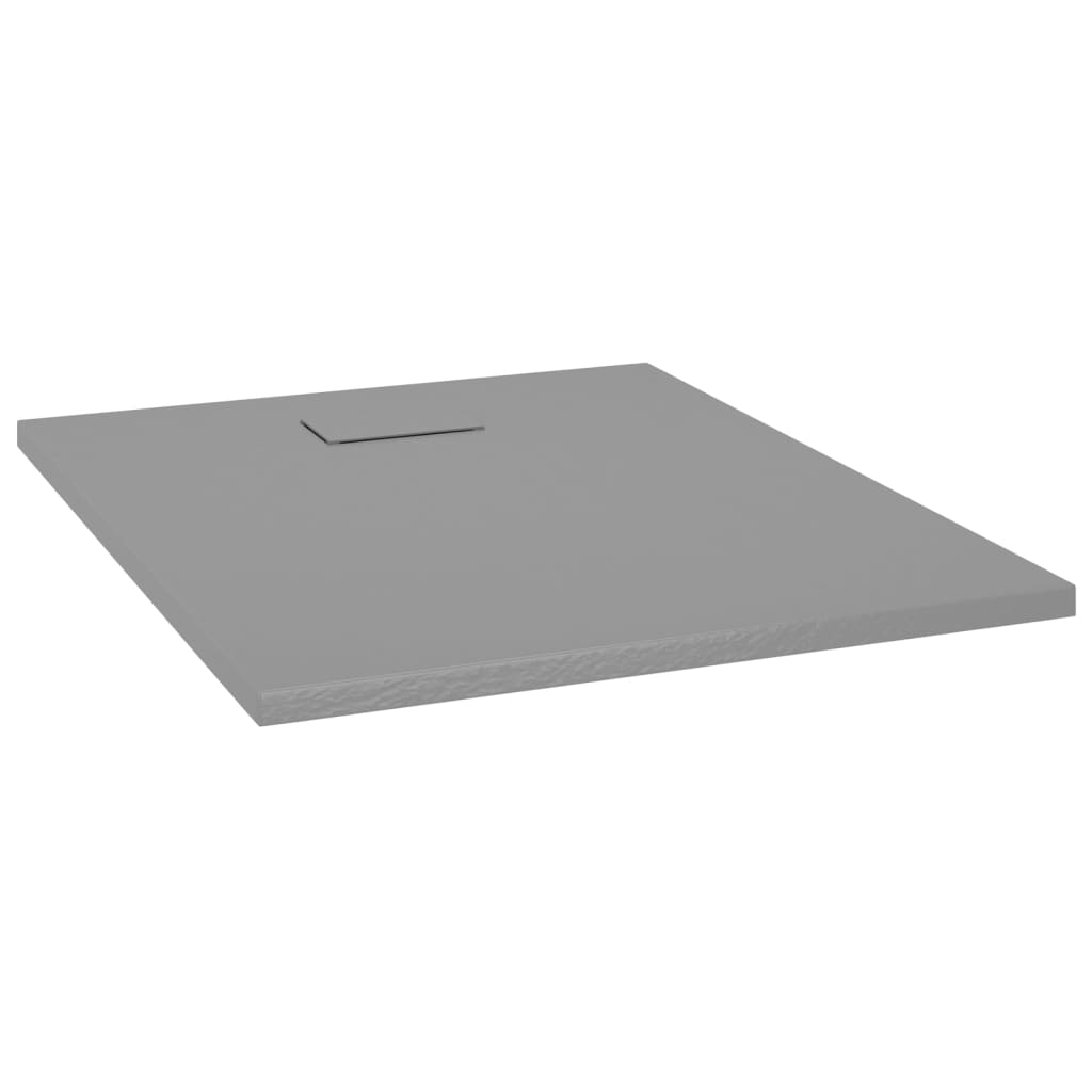 VidaXL Duschscale 100x80 cm SMC Grau