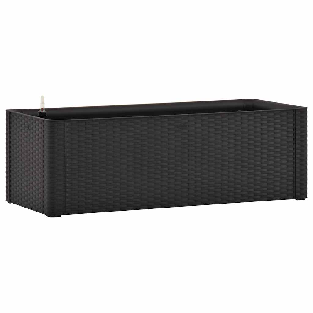 VIDAXL -Pflanzer Hoch -Selbstvergasungssystem 100x43x33 cm Anthrazit