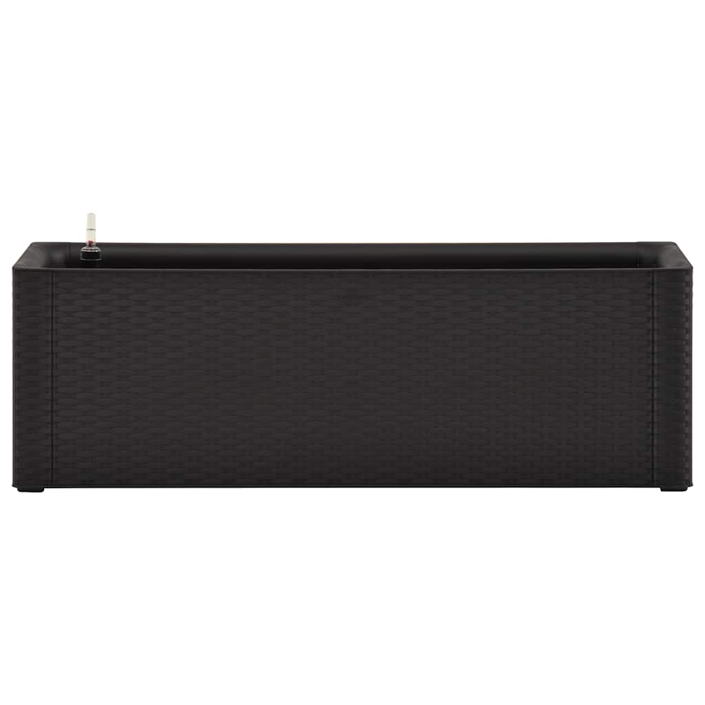 VIDAXL -Pflanzer Hoch -Selbstvergasungssystem 100x43x33 cm Anthrazit