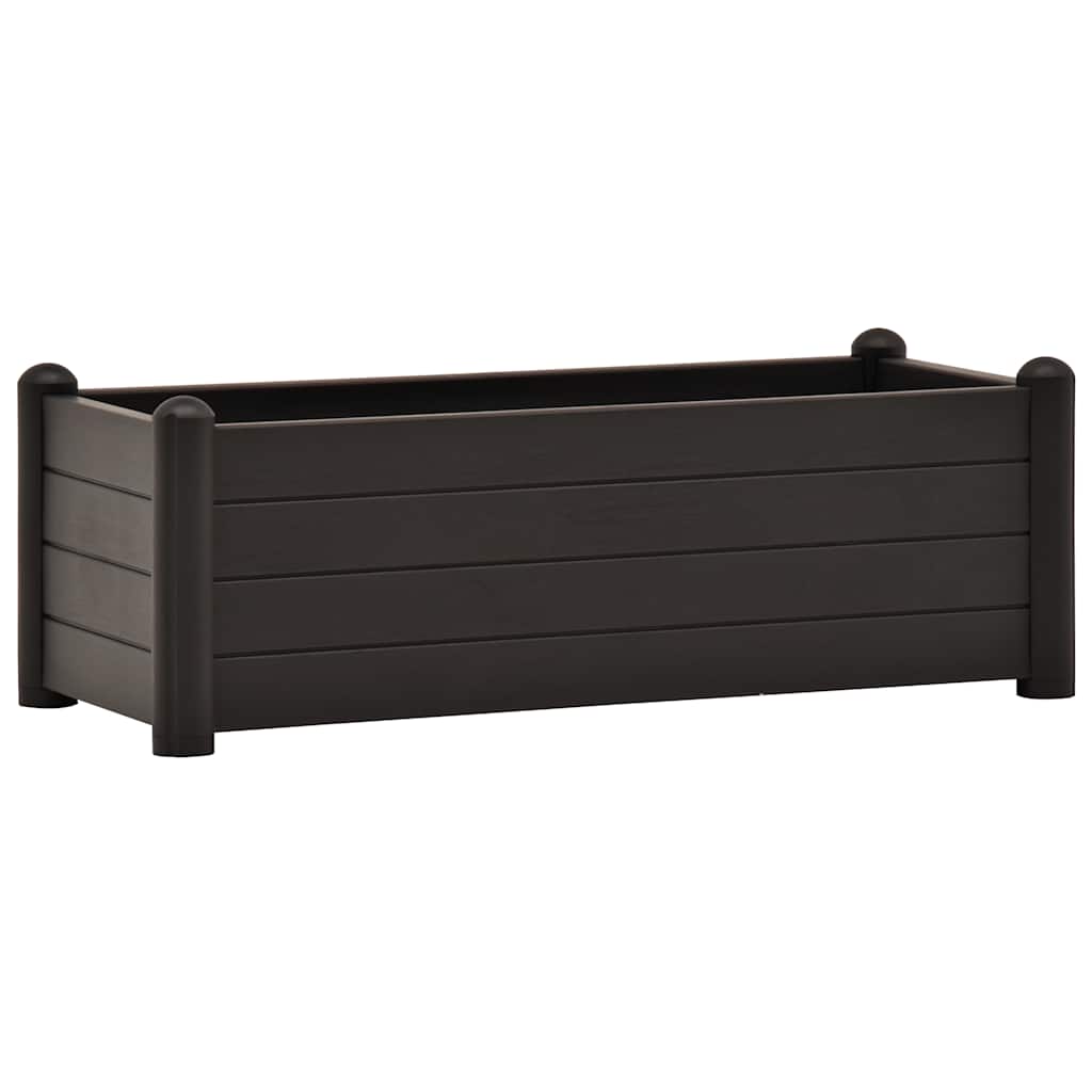 VIDAXL -Planzer erhöht 100x43x35 cm PP Anthrazit