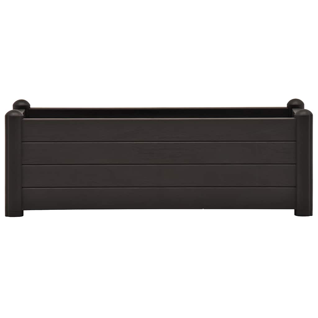 VIDAXL -Planzer erhöht 100x43x35 cm PP Anthrazit