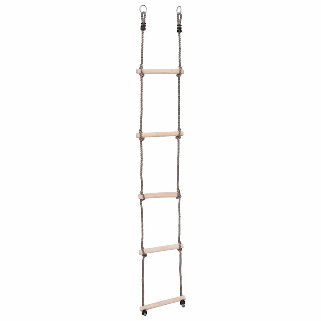 Vidaxl ladder met 5 sporten 210 cm massief grenenhout