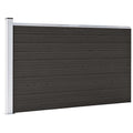 Vidaxl schuttingpaneel 175x105 cm hkc zwart