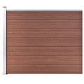 VidaXL - Sonnentisch 175x146 cm HKC Braun