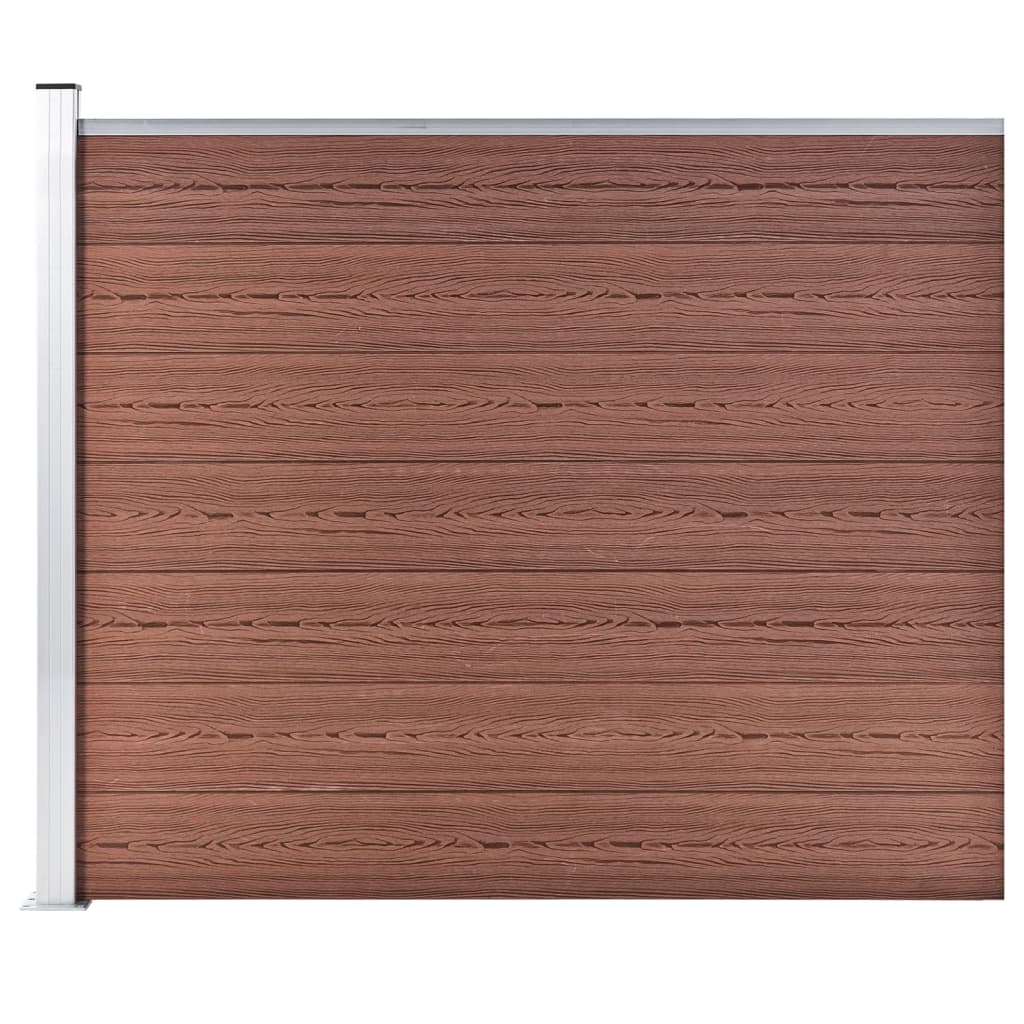 VidaXL - Sonnentisch 175x146 cm HKC Braun