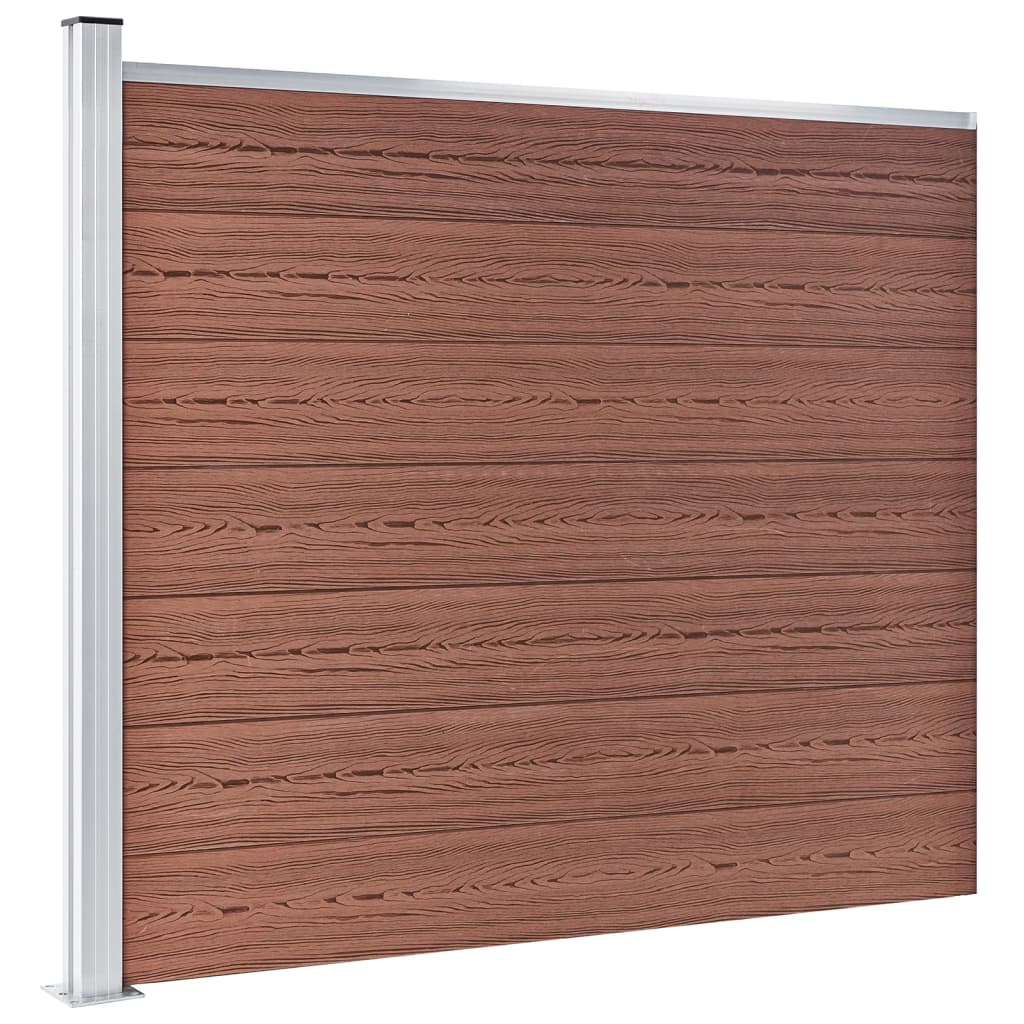 VidaXL - Sonnentisch 175x146 cm HKC Braun