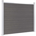 VIDAXL -Saunatisch 180x146 cm HKC Grau