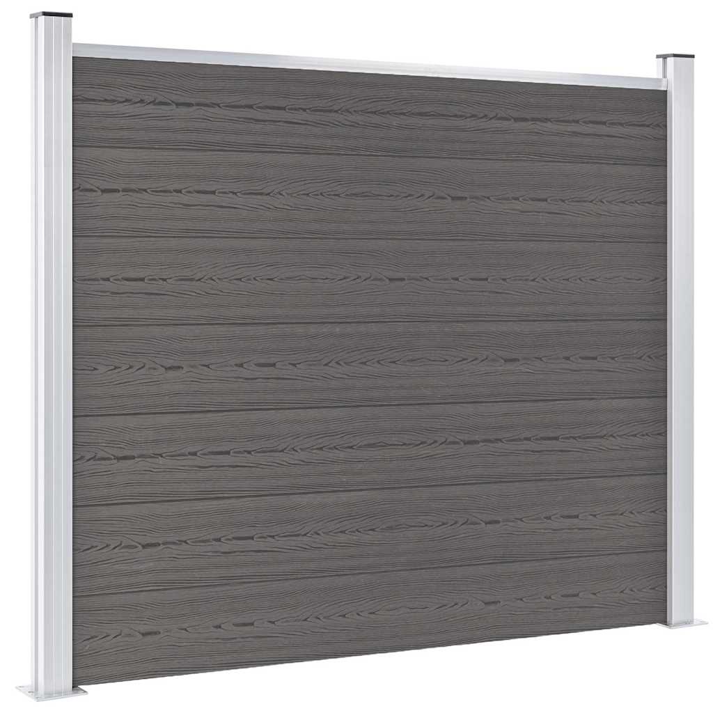 VIDAXL -Saunatisch 180x146 cm HKC Grau