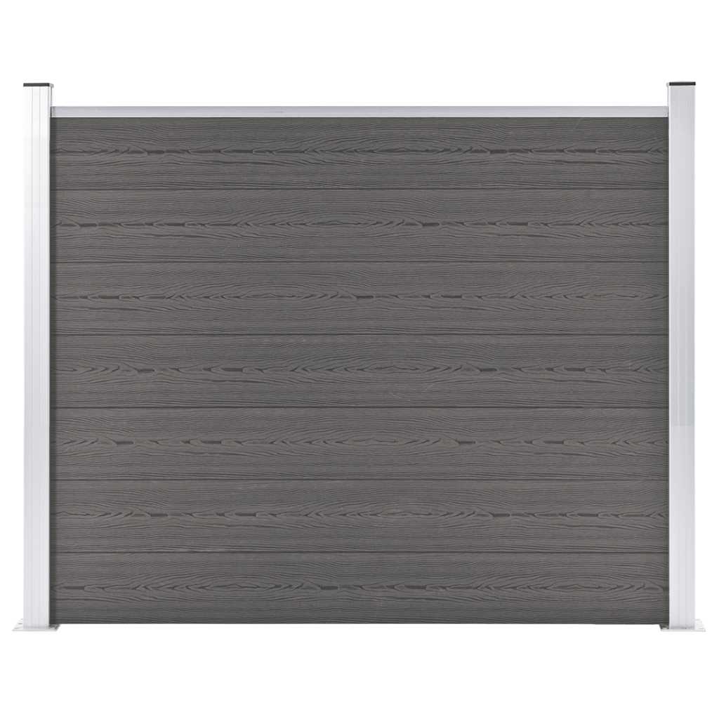 VIDAXL -Saunatisch 180x146 cm HKC Grau