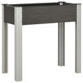 VIDAXL -Planzer erhöht 75 x 40 x 75 cm HKC Grey