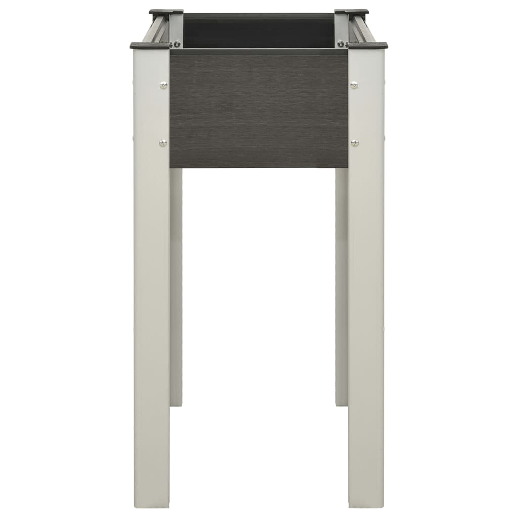 VIDAXL -Planzer erhöht 75 x 40 x 75 cm HKC Grey