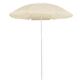 VidaXL Sonnenschirm mit Stahlstange 180 cm sandfarben