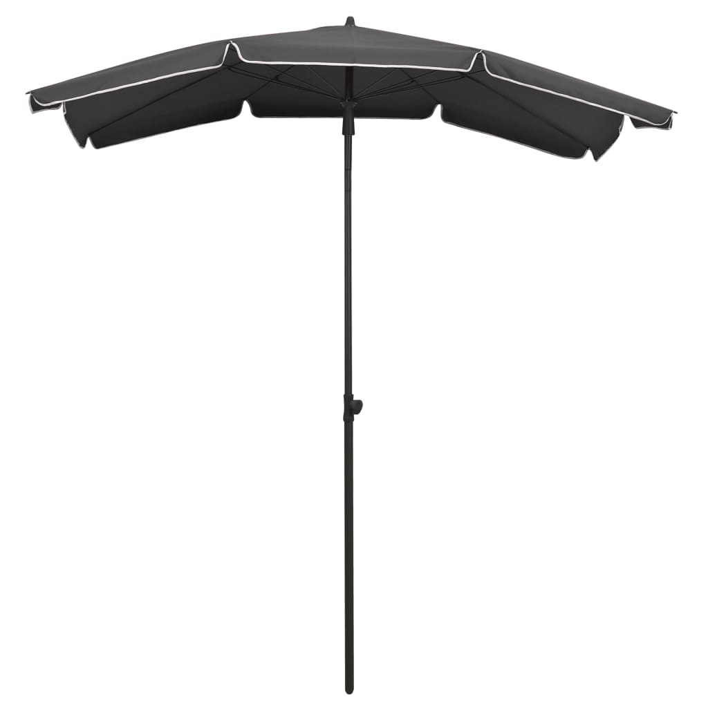 VidaXL Sonnenschirm mit Stange 200x130 cm anthrazitfarben