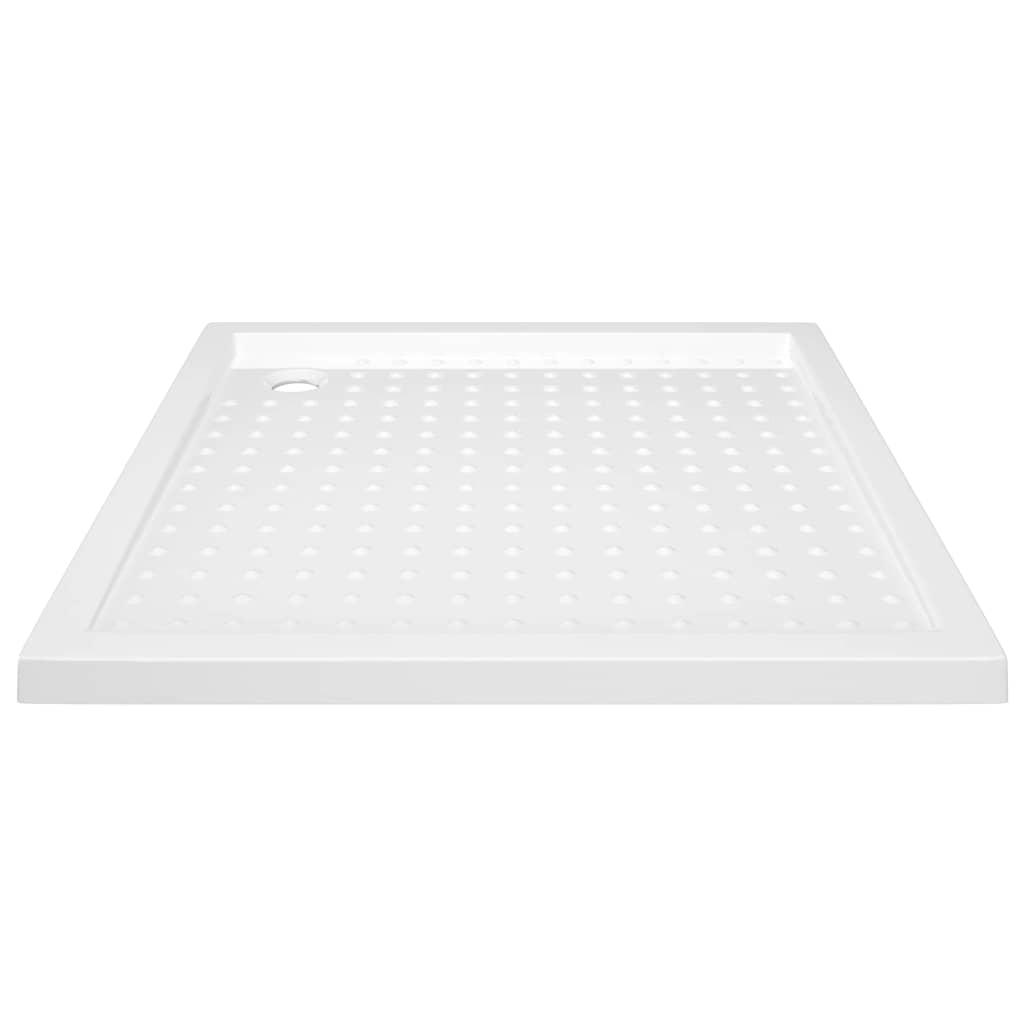 Vidaxl douchebak met noppen 80x80x4 cm abs wit