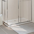 Vidaxl douchebak rechthoekig 70x120 cm abs wit