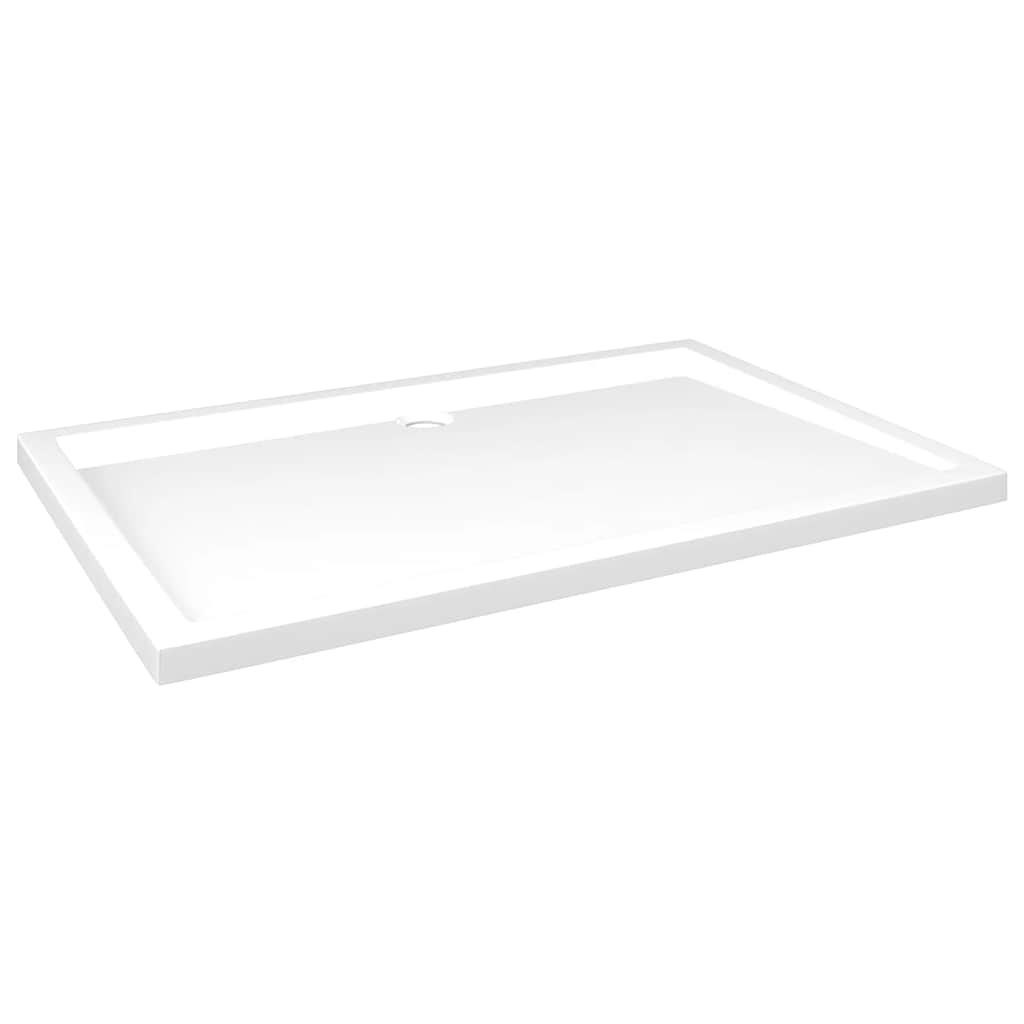 Vidaxl Duschschale rechteckig 80x120 cm Weiß
