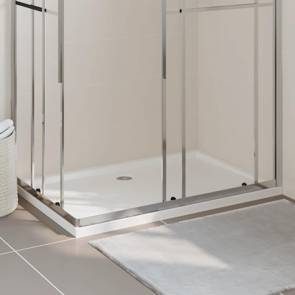 Vidaxl Duschschale rechteckig 80x120 cm Weiß