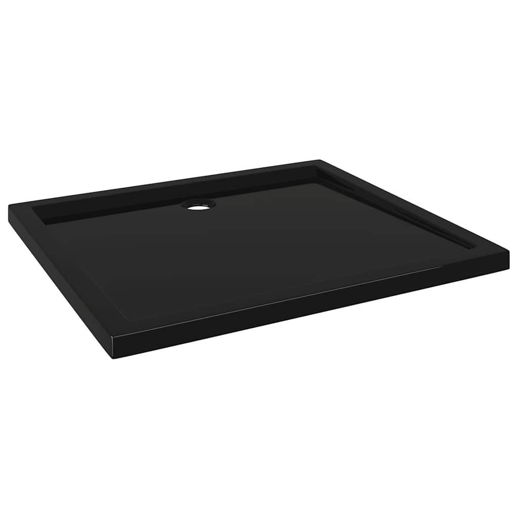 Vidaxl Duschwaage rechteckig 80x90 cm schwarz