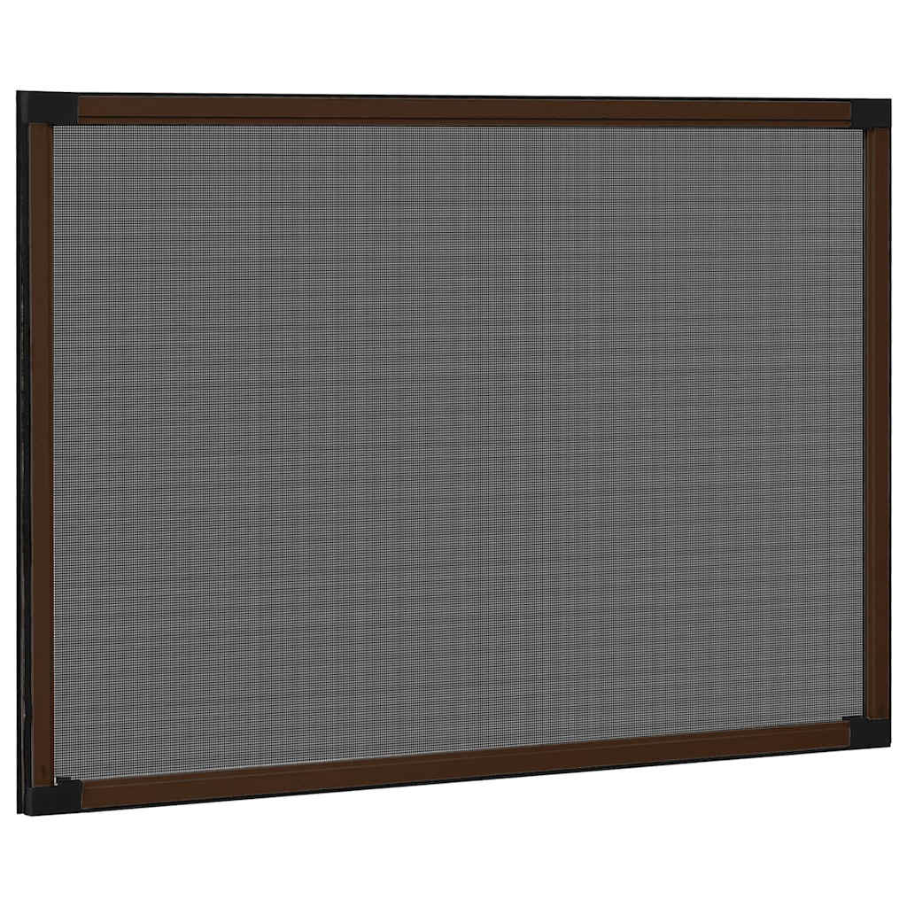 Vidaxl raamhor uitschuifbaar (75-143)x50 cm bruin