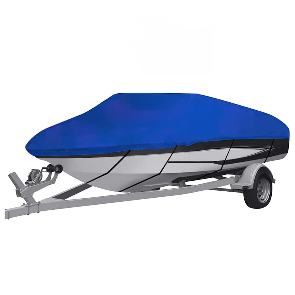 VidaXL Bootsabdeckung 605x209x40 cm Blau