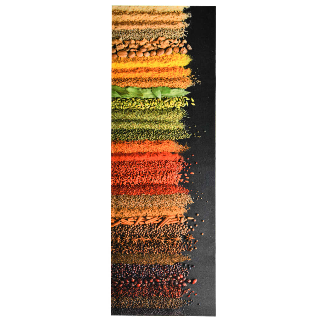 VidaXL Küchenmatte, abwaschbar, Gewürzmatte, 60 x 300 cm