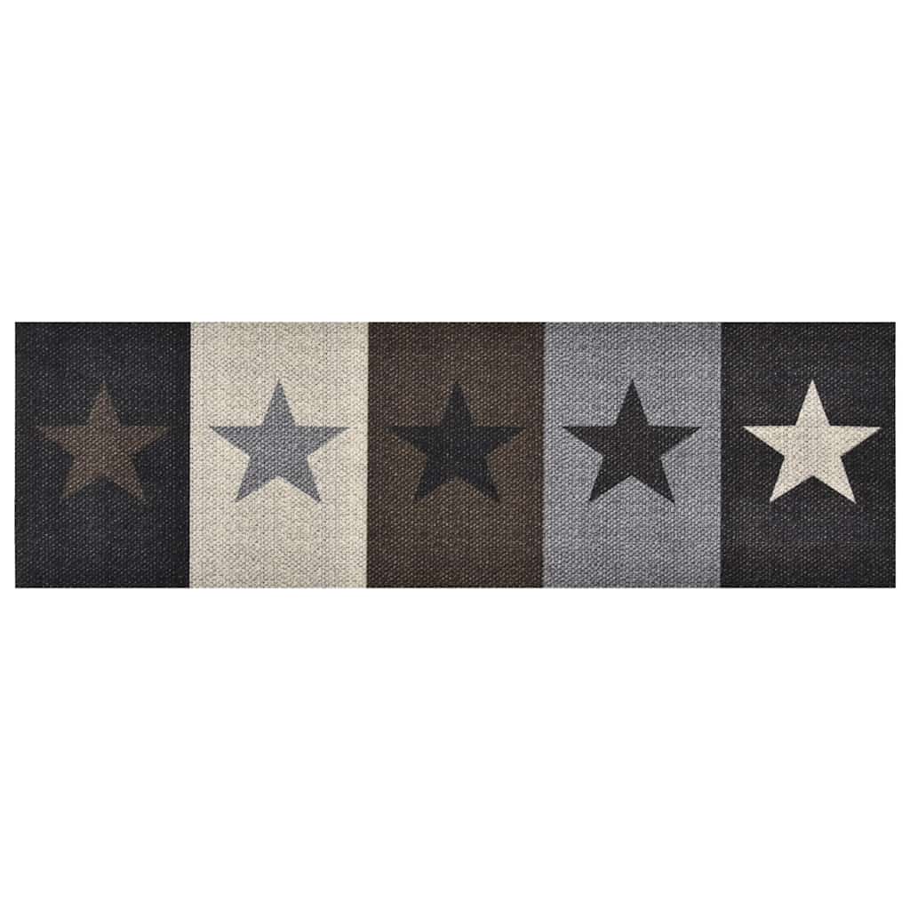 Vidaxl keukenmat wasbaar star 45x150 cm