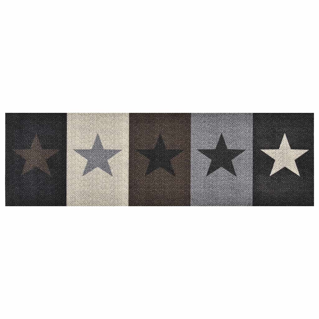 Vidaxl keukenmat wasbaar star 45x150 cm