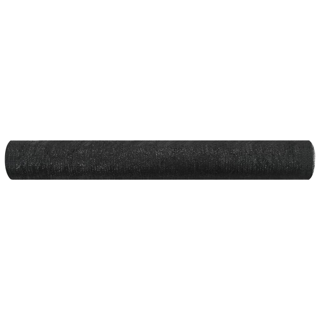 Vidaxl privacynet 75 g m² 1,8x50 m hdpe zwart