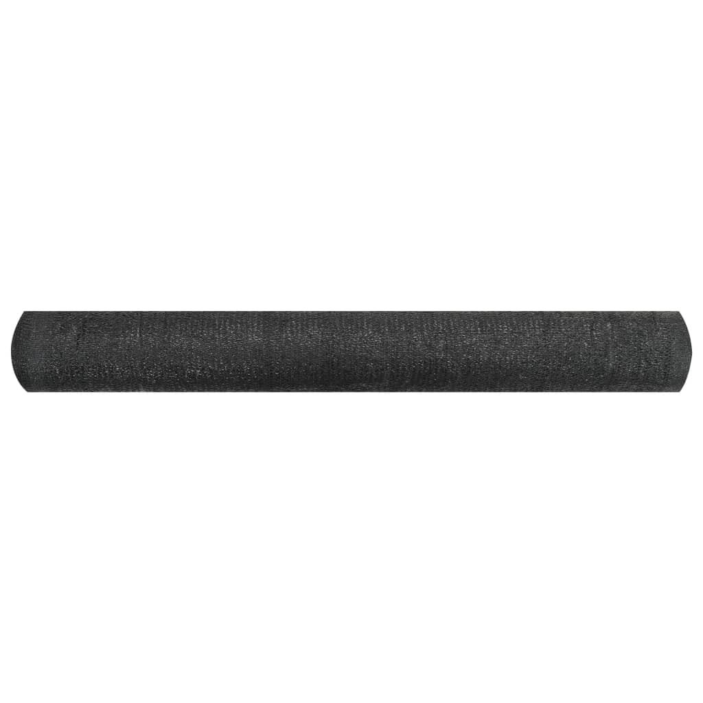 Vidaxl privacynet 195 g m² 1,2x25 m hdpe zwart