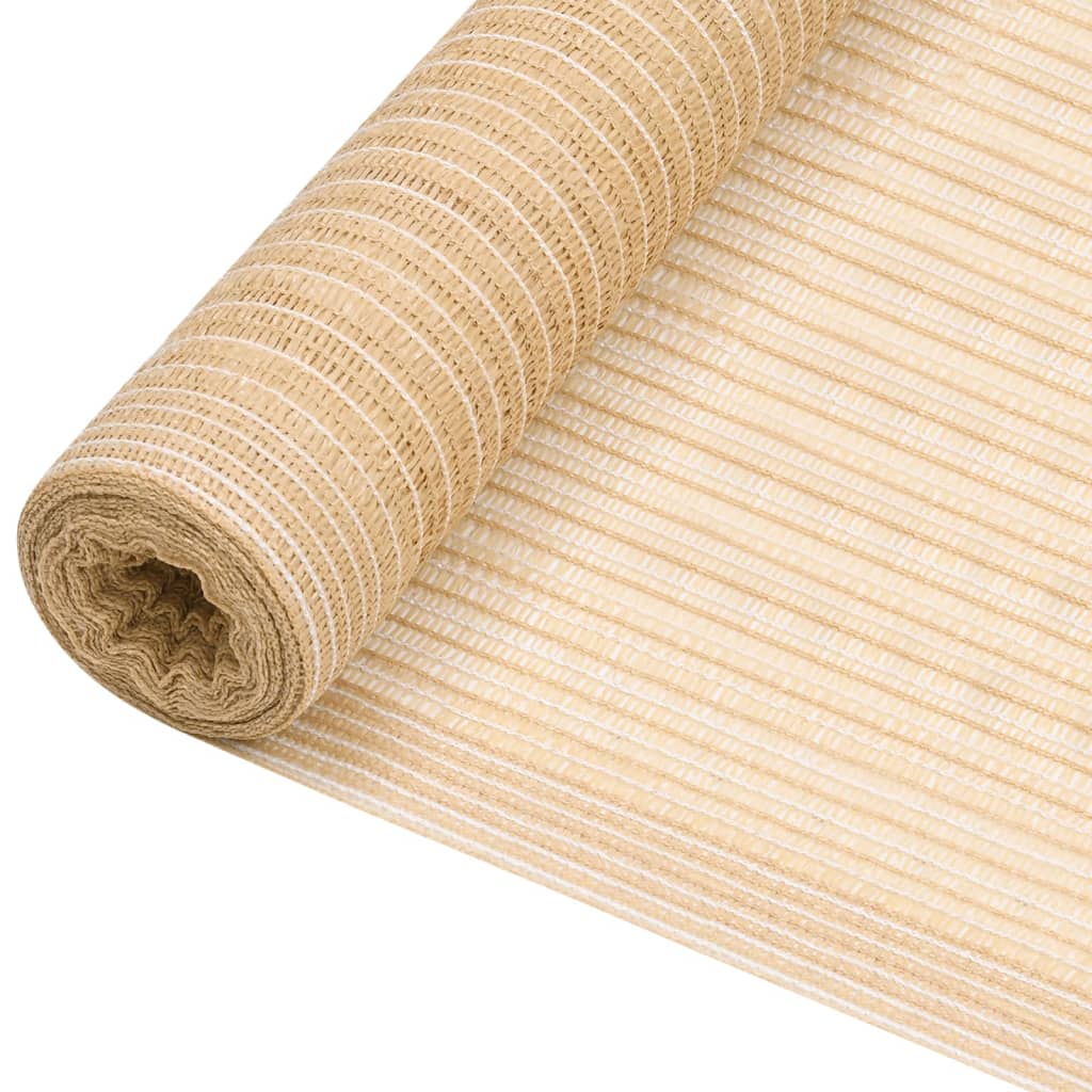 Vidaxl privacynet 150 g m² 1,8x25 m hdpe beige