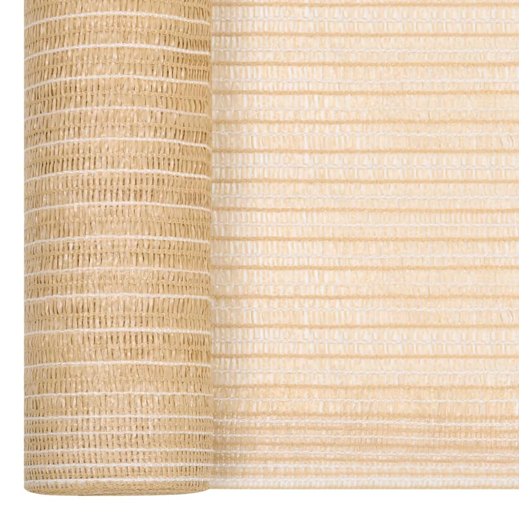 Vidaxl privacynet 195 g m² 1,8x25 m hdpe beige