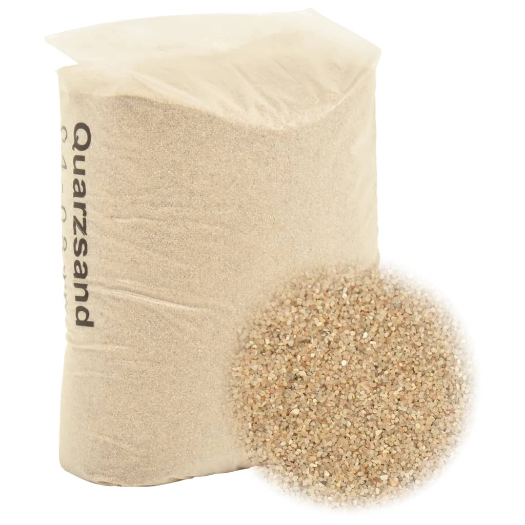 VidaXL Filtersand 25 kg 0,4–0,8 mm
