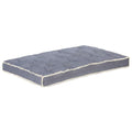 Vidaxl bankkussen pallet 120x80x10 cm blauw