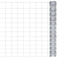 Vidaxx Gartenzaun 50x1,25 m verzinkter Stahl Silberfarbe