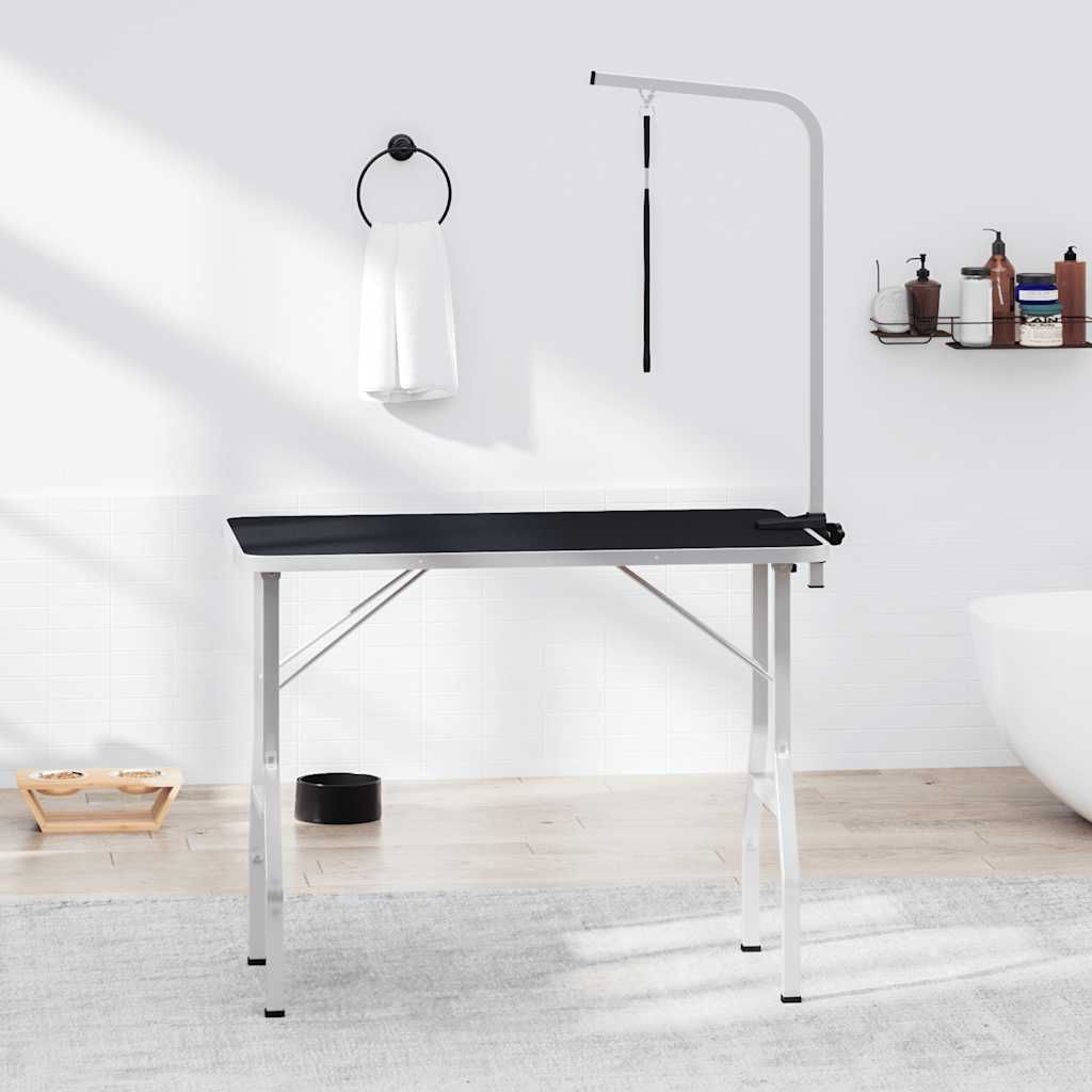 Vidaxl hondentrimtafel verstelbaar met 1 lus