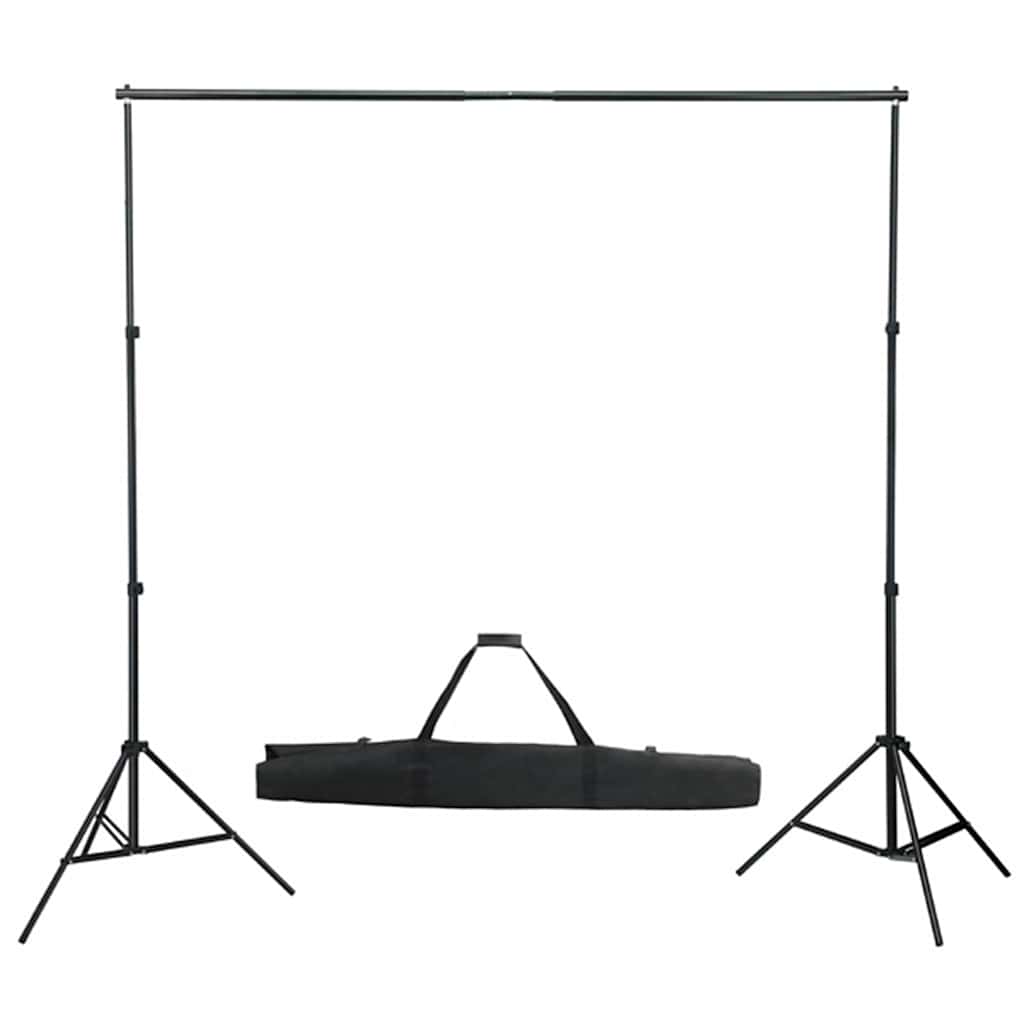 Vidaxl fotostudioset met softboxlampen, achtergrond en reflector