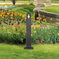 VidaXL Wassersäule mit Wasserhahn, Steinoptik, Anthrazit