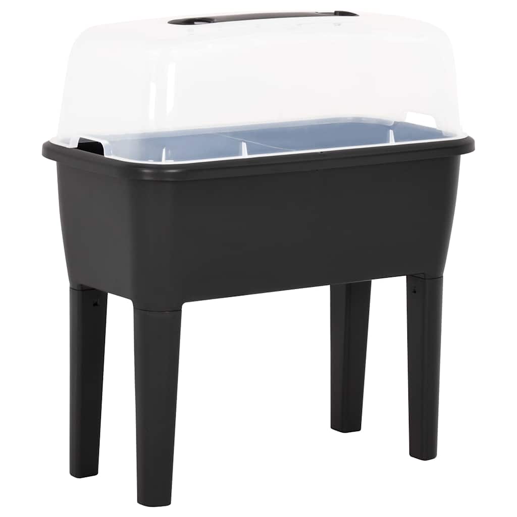 Vidaxl plantenbak verhoogd 77x38,7x82 cm pp