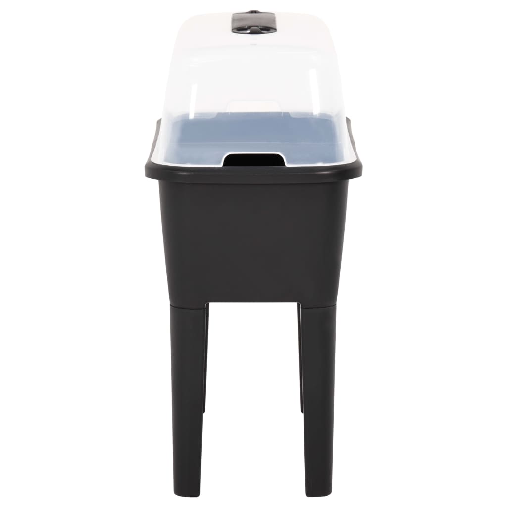 VIDAXL -Planungsbox erhöht 77x38,7x82 cm PP