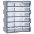 Vidaxl organiser met 18 medium lades 38x16x47 cm