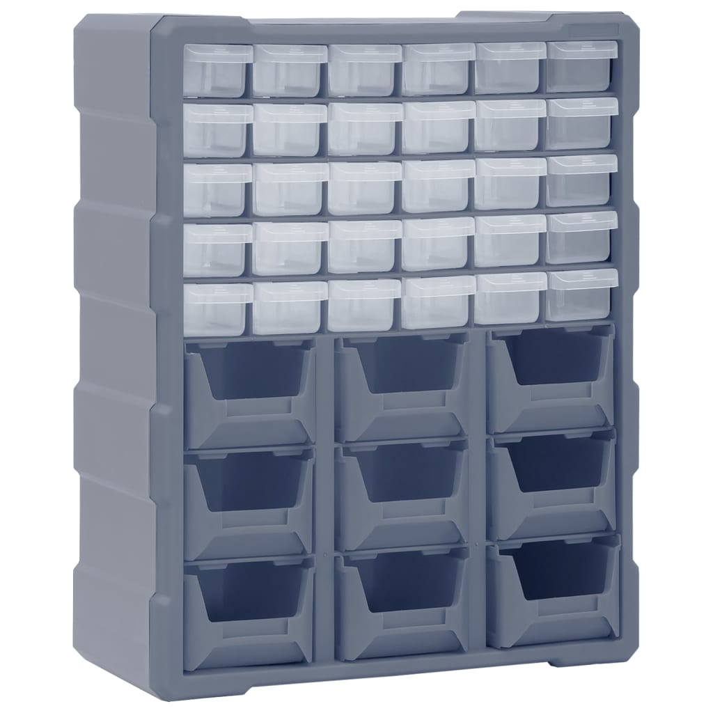 VidaXL Organizer mit 39 Schubladen, 38 x 16 x 47 cm