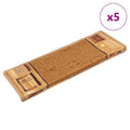 Vidaxxl -Treppen selbst -adhäsiv 5 ST 65x21x4 cm Beige