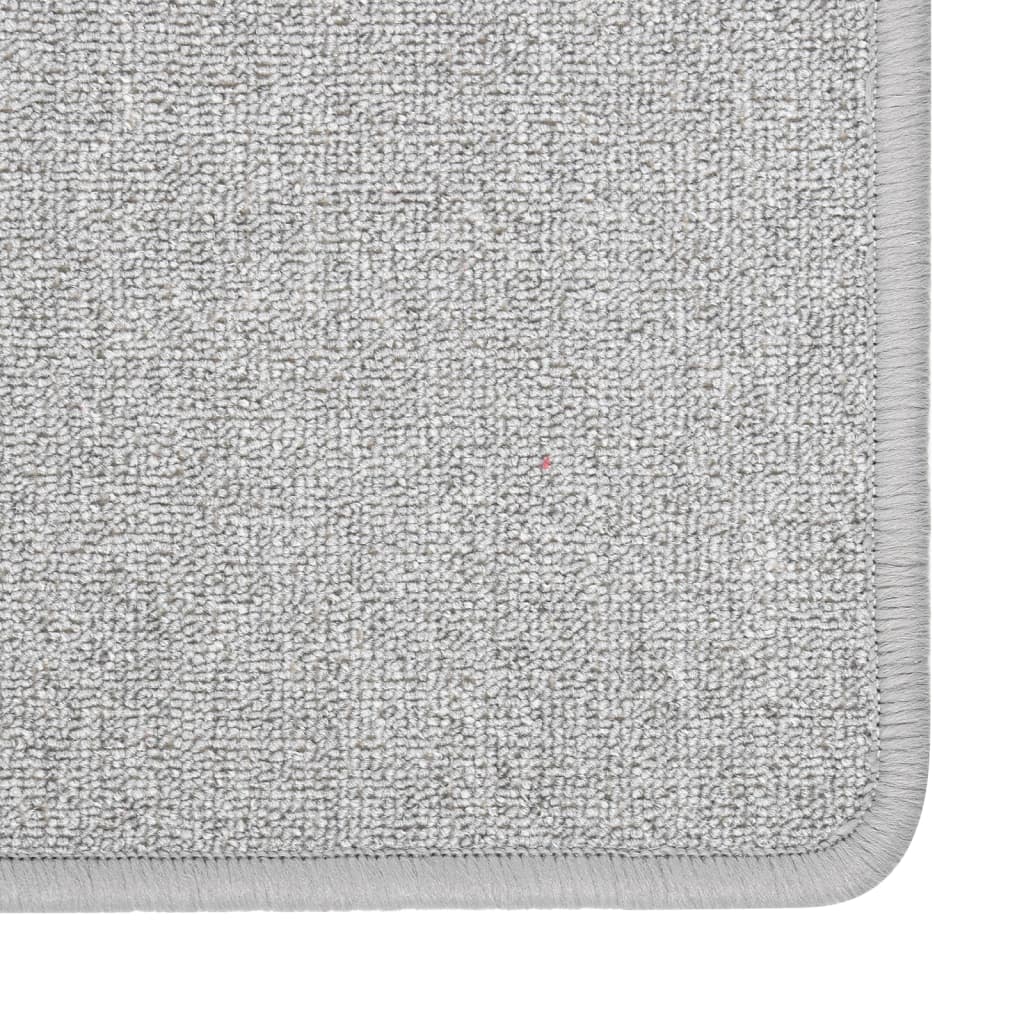 VidaXL Teppichläufer 50x100 cm hellgrau