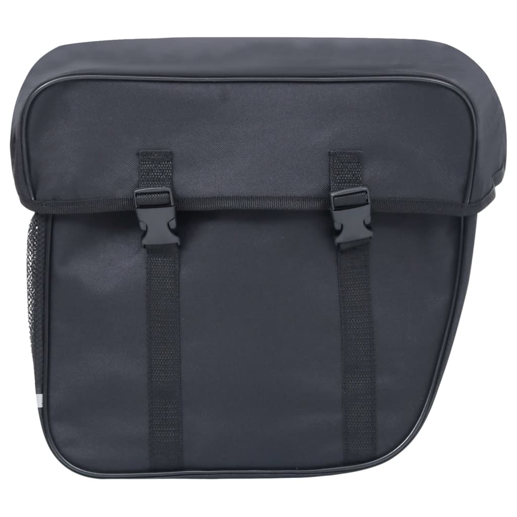 VidaXL Doppelte wasserdichte Fahrradtasche für Gepäckträger, 35 l, Schwarz