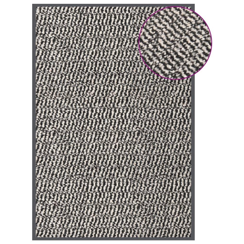 VidaXL Fußmatte, getuftet, 60 x 90 cm, Hellbraun
