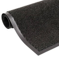 Vidaxl deurmat getuft 60x150 cm zwart